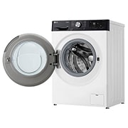 LG Mașină de spălat cu uscător, 11kg/ 6kg, 1400rpm, Motor Inverter Direct Drive, TurboWash, WI-FI, Alb, Right view, F4DR711S2H, thumbnail 11