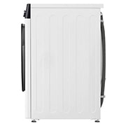 LG Mașină de spălat cu uscător, 11kg/ 6kg, 1400rpm, Motor Inverter Direct Drive, TurboWash, WI-FI, Alb, Side view, F4DR711S2H, thumbnail 14