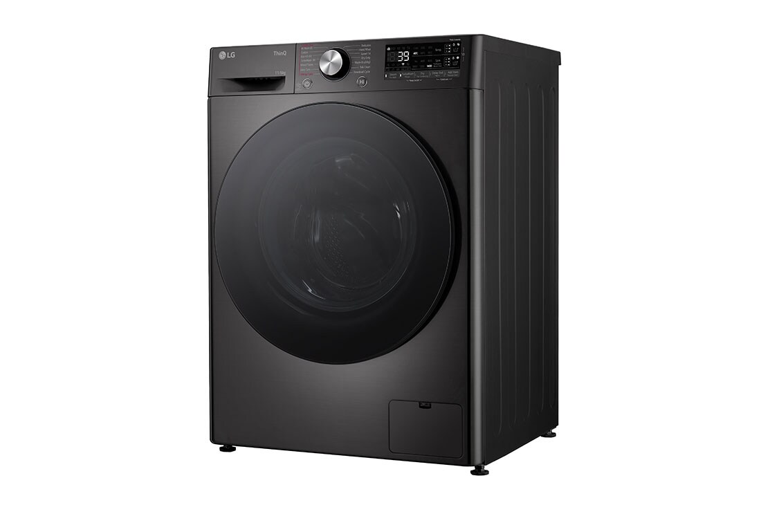 LG Masina de spalat cu uscator, 11kg/ 6kg, Motor Inverter Direct Drive, Steam, WI-FI, right side, F4DR711S2BA, thumbnail 12
