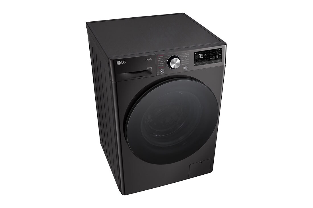 LG Masina de spalat cu uscator, 11kg/ 6kg, Motor Inverter Direct Drive, Steam, WI-FI, left side, F4DR711S2BA, thumbnail 8