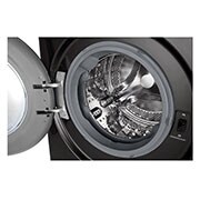 LG Masina de spalat cu uscator, 11kg/ 6kg, Motor Inverter Direct Drive, Steam, WI-FI, drum image, F4DR711S2BA, thumbnail 4