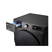 LG Masina de spalat cu uscator, 11kg/ 6kg, Motor Inverter Direct Drive, Steam, WI-FI, detergent load side image, F4DR711S2BA, thumbnail 6