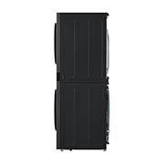 LG WashTower™, 12 kg / 10 kg, AI DD™, Steam™, TurboWash™360˚, Pompă de Căldură Dual Inverter, Latura, WT1210BBF, thumbnail 14