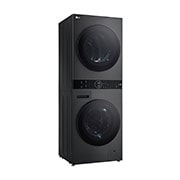 LG WashTower™, 12 kg / 10 kg, AI DD™, Steam™, TurboWash™360˚, Pompă de Căldură Dual Inverter, Latura_Stângă, WT1210BBF, thumbnail 3