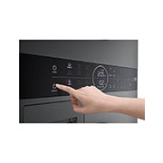 LG WashTower™, 12 kg / 10 kg, AI DD™, Steam™, TurboWash™360˚, Pompă de Căldură Dual Inverter, Panou1_Mână, WT1210BBF, thumbnail 5