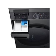LG WashTower™, 12 kg / 10 kg, AI DD™, Steam™, TurboWash™360˚, Pompă de Căldură Dual Inverter, Sertar2, WT1210BBF, thumbnail 8