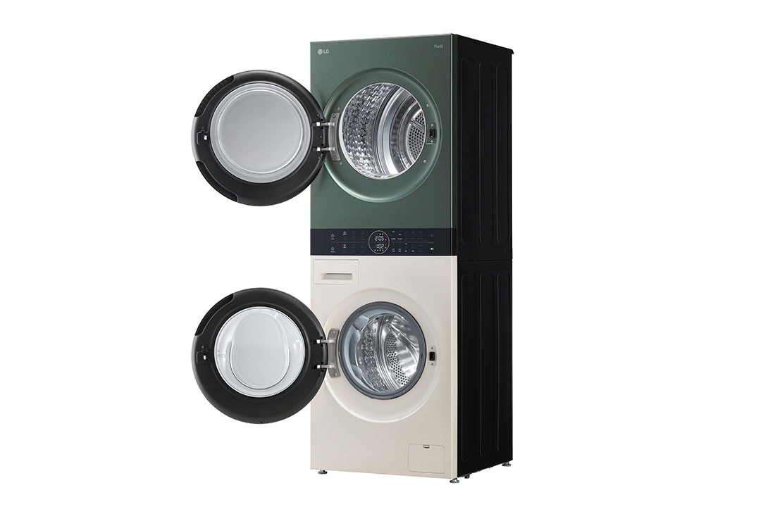 LG WashTower™, 12 kg / 10 kg, AI DD™, Steam™, TurboWash™360˚, Pompă de Căldură Dual Inverter, WT1210EGF, thumbnail 10