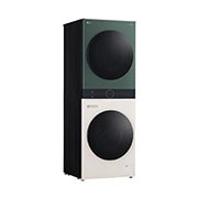 LG WashTower™, 12 kg / 10 kg, AI DD™, Steam™, TurboWash™360˚, Pompă de Căldură Dual Inverter, WT1210EGF, thumbnail 2