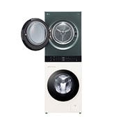 LG WashTower™, 12 kg / 10 kg, AI DD™, Steam™, TurboWash™360˚, Pompă de Căldură Dual Inverter, WT1210EGF, thumbnail 9