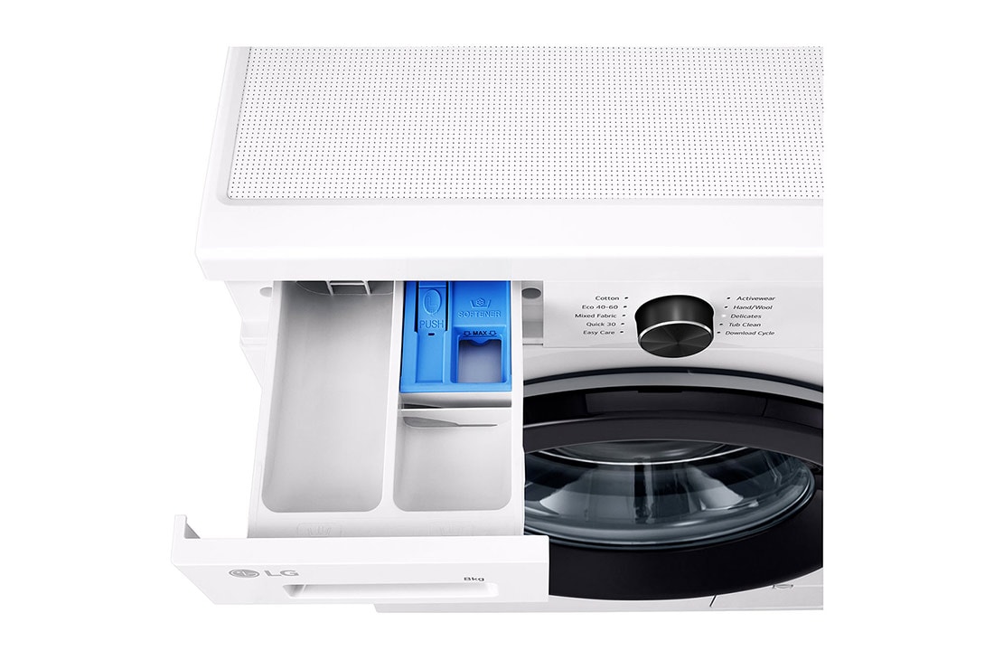 LG Mașină de spălat LG, 8 kg, 1400 rpm, Wi-Fi, F4X1008NWK, thumbnail 7