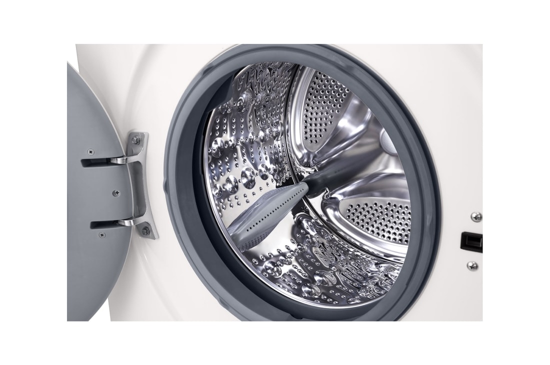 LG Mașină de Spălat LG, 8kg, 1400rpm, Wi-Fi, drum, F4X1008NWH, thumbnail 4