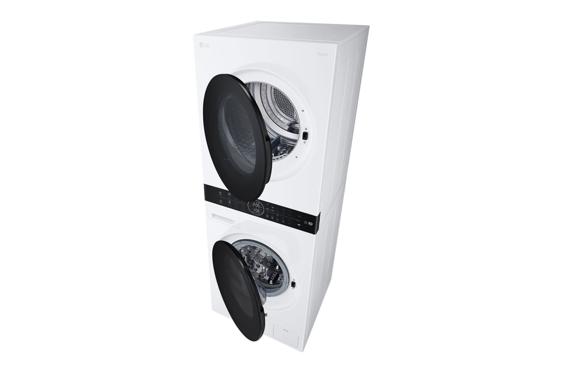 LG WashTower™, 12 kg / 10 kg, AI DD™, Steam™, TurboWash™360˚, Pompă de Căldură Dual Inverter, WT1210WWF, thumbnail 5