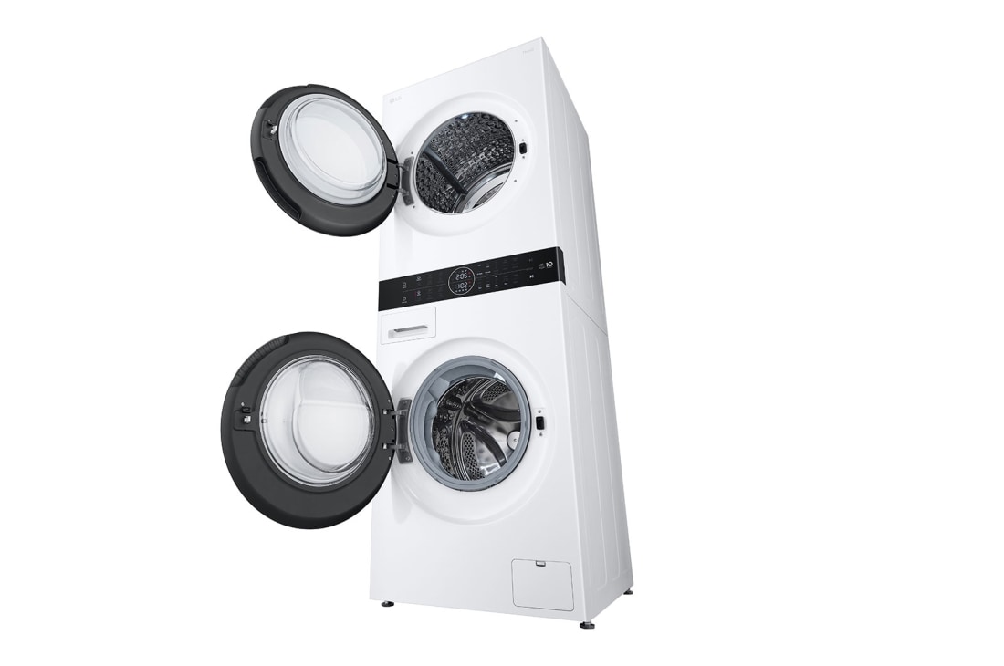 LG WashTower™, 12 kg / 10 kg, AI DD™, Steam™, TurboWash™360˚, Pompă de Căldură Dual Inverter, WT1210WWF, thumbnail 15