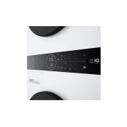 LG WashTower™, 12 kg / 10 kg, AI DD™, Steam™, TurboWash™360˚, Pompă de Căldură Dual Inverter, WT1210WWF, thumbnail 6