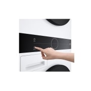 LG WashTower™, 12 kg / 10 kg, AI DD™, Steam™, TurboWash™360˚, Pompă de Căldură Dual Inverter, WT1210WWF, thumbnail 8