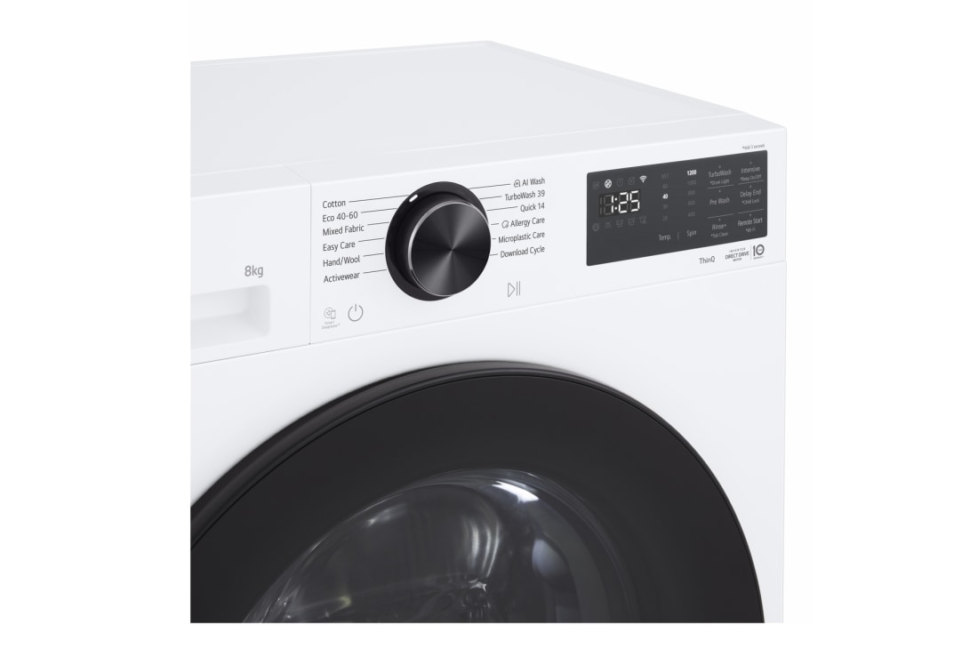 LG Mașină de spălat LG, 8kg, AI DD, Turbowash 360, Wi-Fi, F2X50S8TLB, thumbnail 4