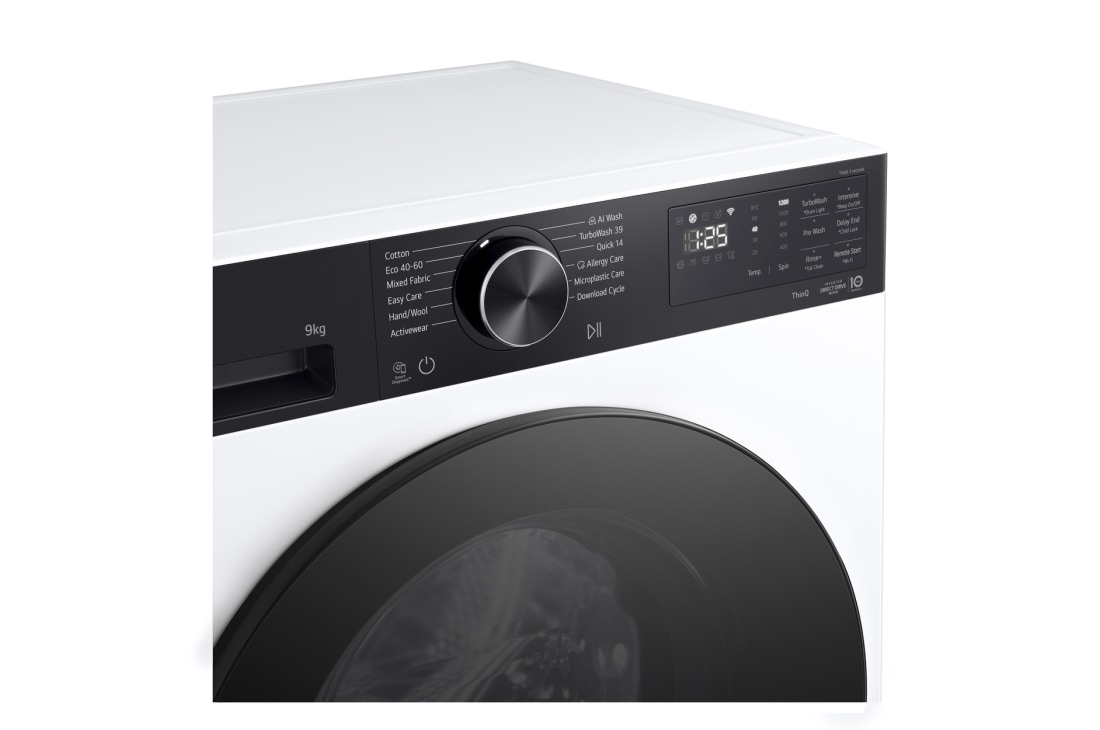 LG Mașină de spălat LG, 9kg, AI DD, Turbowash 360,  Wi-Fi, F2X50S9TKB, thumbnail 4