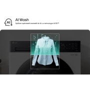 LG Mașină de spălat LG, 9kg, AI DD, Turbowash 360,  Wi-Fi, F2X50S9TKB, thumbnail 17