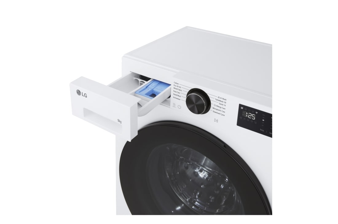 LG Mașină de spălat LG, 9 kg, Inverter Direct Drive AI DD, TurboWash360˚, F2X50S9TLB, thumbnail 4