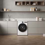 LG Mașină de spălat rufe LG Seria 7, 9 kg, 1400 rpm, AI Direct Drive, alba, Stil de viață, F2X70S9TWS, thumbnail 15