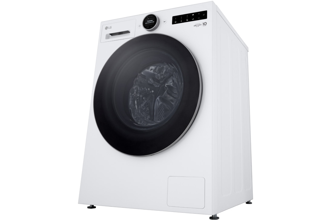 LG Mașină de spălat rufe LG Seria 7, 9 kg, 1400 rpm, AI Direct Drive, alba, Unghi jos stânga, F2X70S9TWS, thumbnail 9