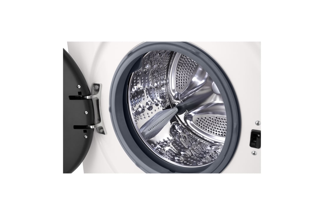 LG Mașină de spălat, 9 kg, 1400 rpm, Inverter Direct Drive, Wi-Fi, F4X1009NWB, thumbnail 4