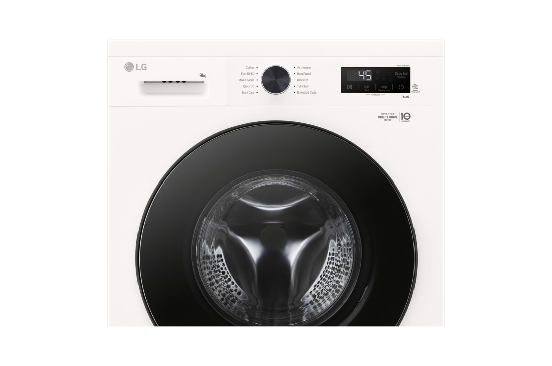 LG Mașină de spălat, 9 kg, 1400 rpm, Inverter Direct Drive, Wi-Fi, F4X1009NWB, thumbnail 5