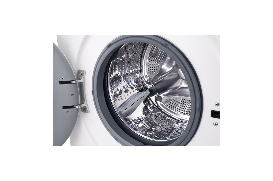 LG Mașină de spălat LG, 9kg, Motor Inverter Direct Drive, Wi-Fi, Mașină de spălat LG Direct Drive 9 kg, Seria 2, albă, F4X1009NWK, thumbnail 6