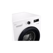 LG Mașină de spălat LG, 9kg, Motor Inverter Direct Drive, Wi-Fi, Mașină de spălat LG Direct Drive 9 kg, Seria 2, albă, F4X1009NWK, thumbnail 4