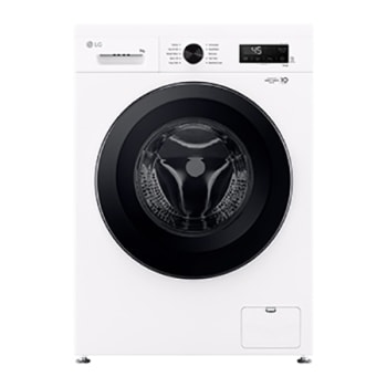 Mașină de spălat LG Direct Drive 9 kg, Seria 2, albă