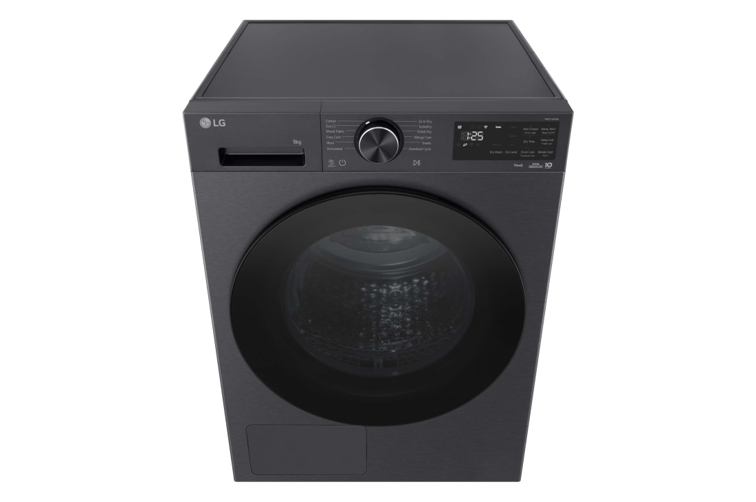 LG Uscător cu pompă de căldură AI DUAL Inverter Heat Pump™, 9 kg, ThinQ™., RHX5009TBB, thumbnail 3