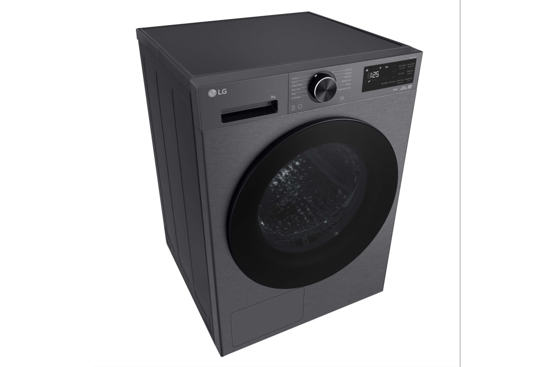 LG Uscător cu pompă de căldură AI DUAL Inverter Heat Pump™, 9 kg, ThinQ™., RHX5009TBB, thumbnail 9