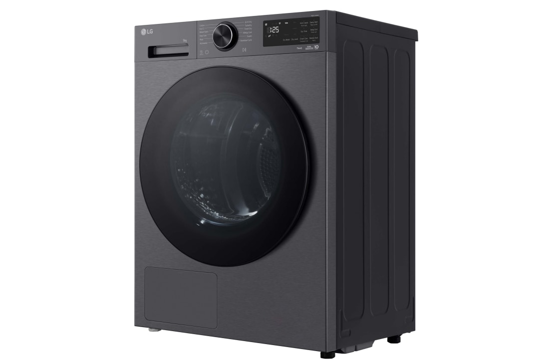LG Uscător cu pompă de căldură AI DUAL Inverter Heat Pump™, 9 kg, ThinQ™., RHX5009TBB, thumbnail 10