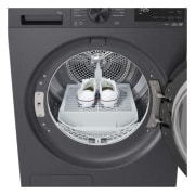 LG Uscător cu pompă de căldură AI DUAL Inverter Heat Pump™, 9 kg, ThinQ™., RHX5009TBB, thumbnail 11