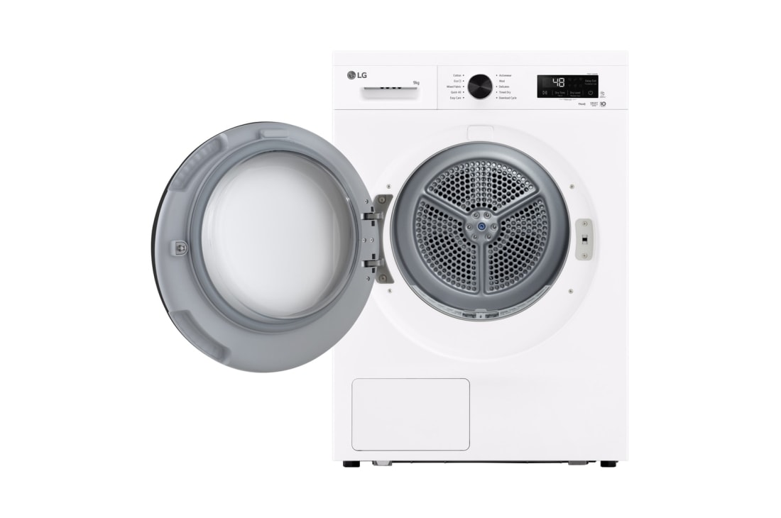 LG Uscător, 9 kg, Clasa C, Condensator cu autocurățare, RHX1009NWK, thumbnail 2