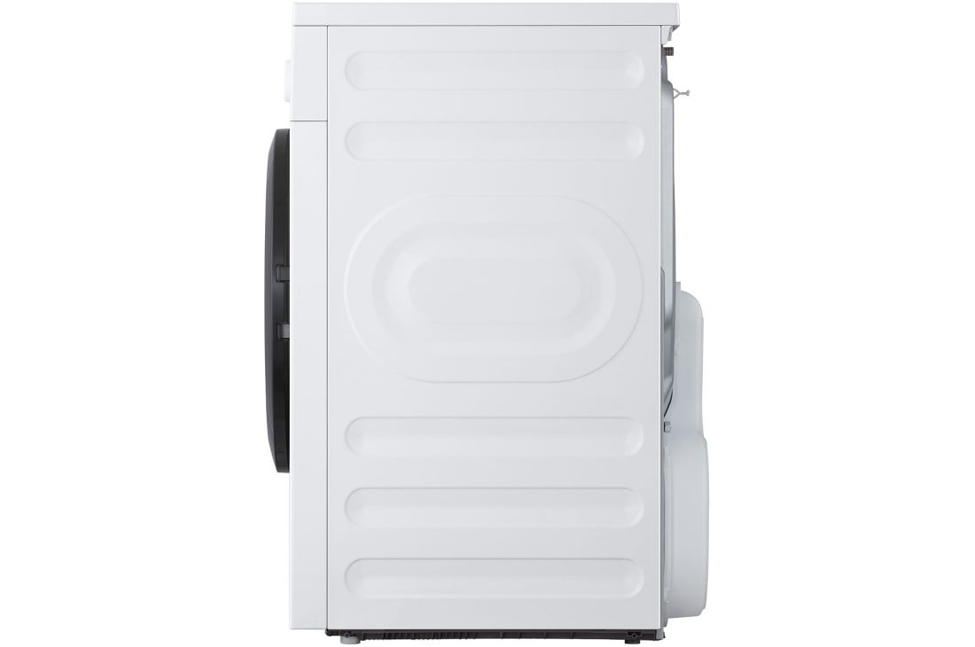 LG Uscător de rufe cu pompă de căldură, 8 kg, Clasa D, imagine cu partea laterală a uscătorului, RHA1008NWK, thumbnail 12