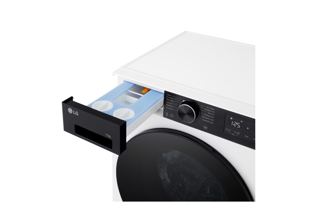 LG Mașină de spălat LG, 11 kg, Inverter Direct Drive AI DD, TurboWash360˚, Dozator Automat, F4X5511THB, thumbnail 4
