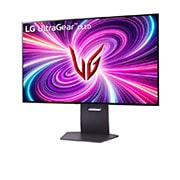 LG Monitor de gaming UltraGear™ Dual-Mode OLED de 32'', -15 degree side view, 32GS95UE-B, thumbnail 2