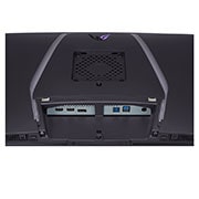 LG Monitor de gaming UltraGear™ Dual-Mode OLED de 32'', close-up view of ports, 32GS95UE-B, thumbnail 11