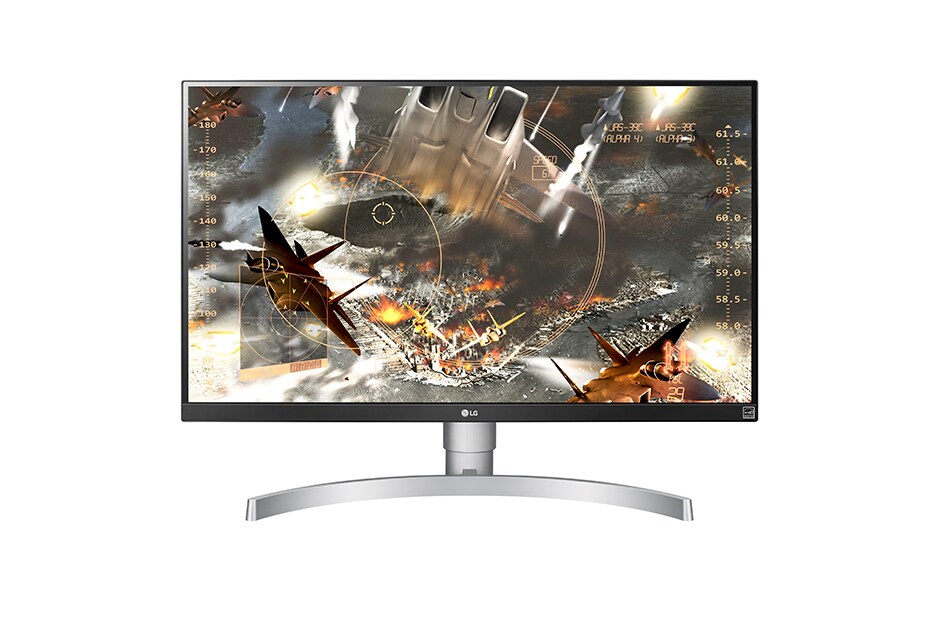 LG Monitor LG 27'' | Ecran IPS UHD | sRGB 99% | HDR 10 | AMD FreeSync™ | Mod Gaming, 27UK650-W