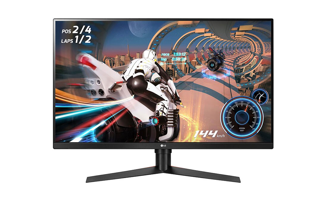 LG Monitor LG 31.5'' | Ecran QHD (2560x1440) | VESA DisplayHDR™ 400 | Refresh rate 144Hz | Radeon FreeSync2™, 32GK850F-B