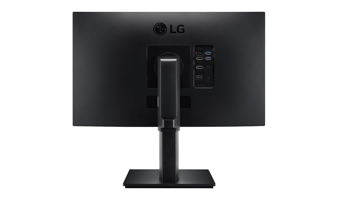 LG Monitor IPS QHD de 23,8'', cu Daisy Chain și USB Type-C™, vedere posterioară, 24QP750-B, thumbnail 6