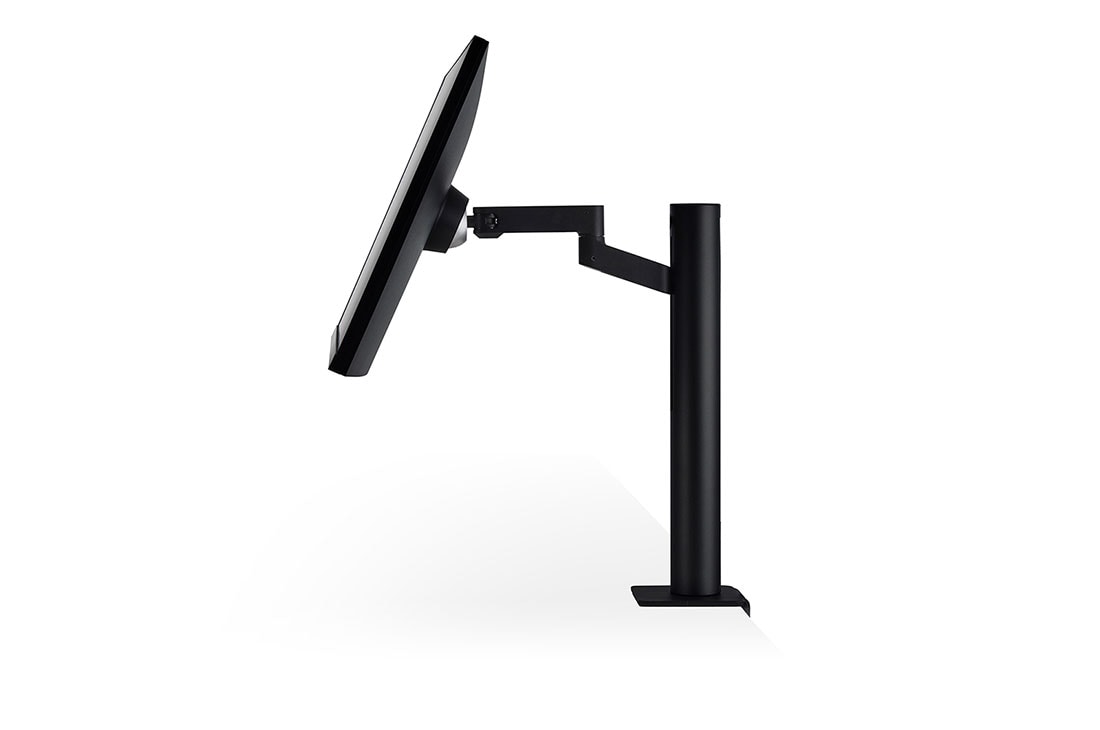 LG Monitor IPS QHD Ergo IPS de 27'' cu USB Type-C™, Vedere laterală a monitorului înclinat în sus, 27QN880-B, thumbnail 7
