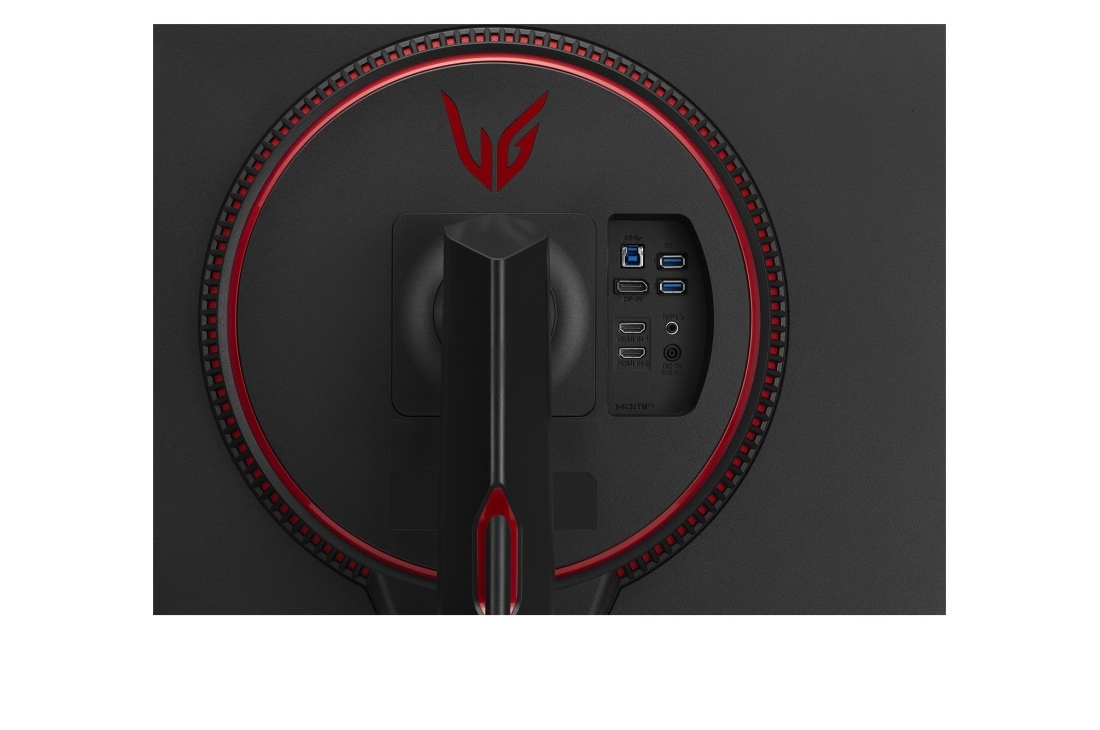 LG Monitor de gaming UltraGear™ Nano IPS 1ms, 27'', compatibil cu NVIDIA® G-SYNC®, vedere prim-plan a porturilor, 27GP850-B, thumbnail 8