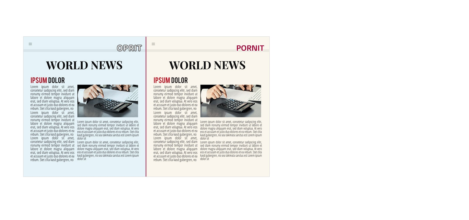 Culoarea albastră redusă îmbunătățește confortul vizual