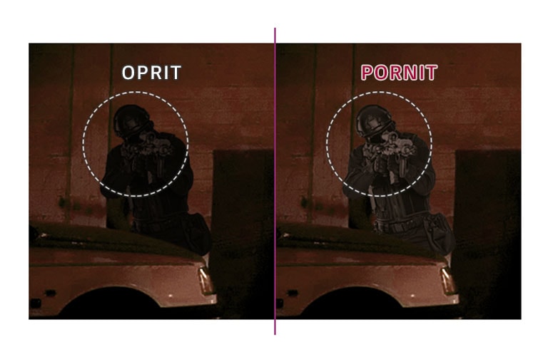 Atacă primul în scenele întunecate