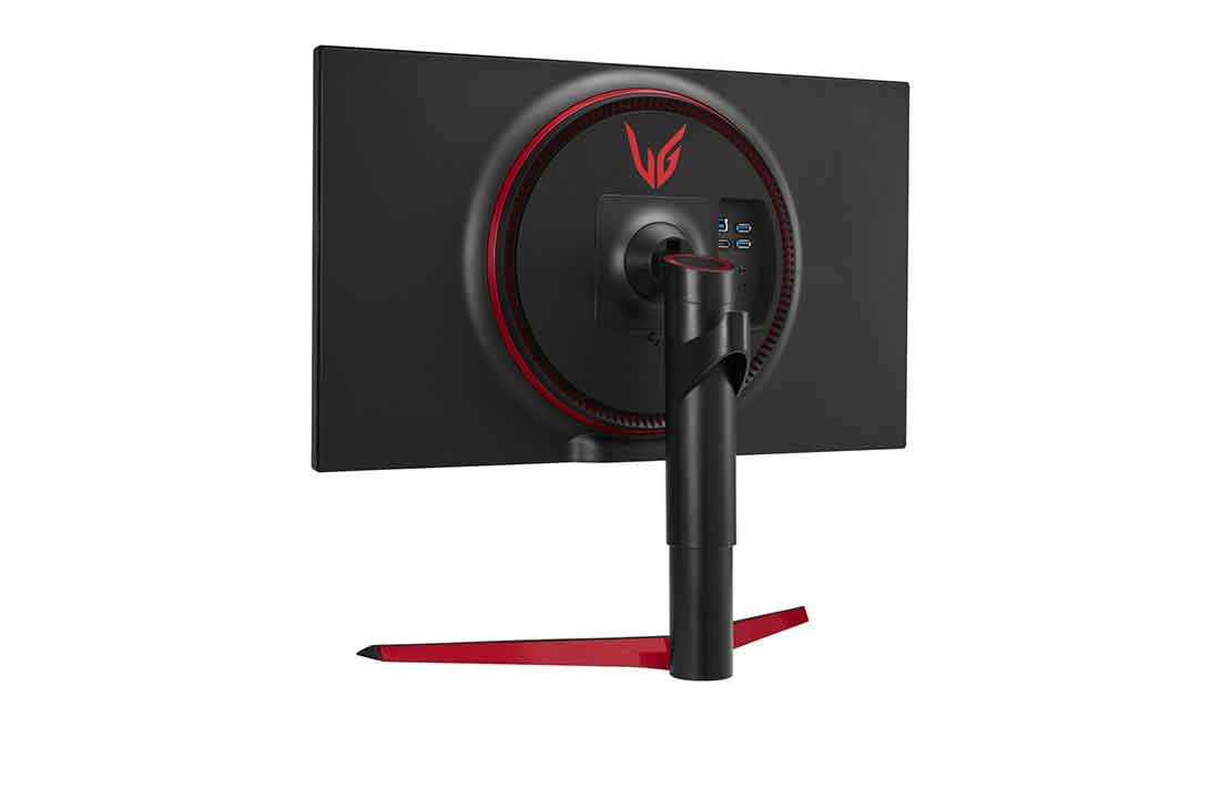 LG Monitor pentru jocuri UltraGear™ Full HD IPS, 27'', compatibil cu G-SYNC®, Vedere posterioară la +15 grade, 27GN750-B, thumbnail 7