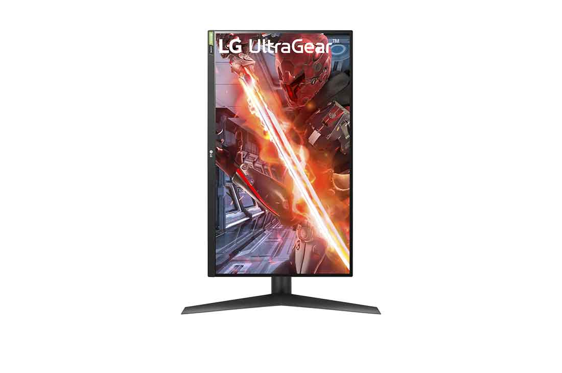 LG Monitor pentru jocuri UltraGear™ Full HD IPS, 27'', compatibil cu G-SYNC®, vedere frontală cu ecran pivotant de +90 de grade, 27GN750-B, thumbnail 9