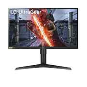 LG Monitor pentru jocuri UltraGear™ Full HD IPS, 27'', compatibil cu G-SYNC®, Vedere frontală, 27GN750-B, thumbnail 1