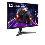 LG Monitor pentru jocuri UltraGear™ Full HD IPS 1ms (GtG) de 23,8'', Vedere din perspectivă, 24GN600-B, thumbnail 4